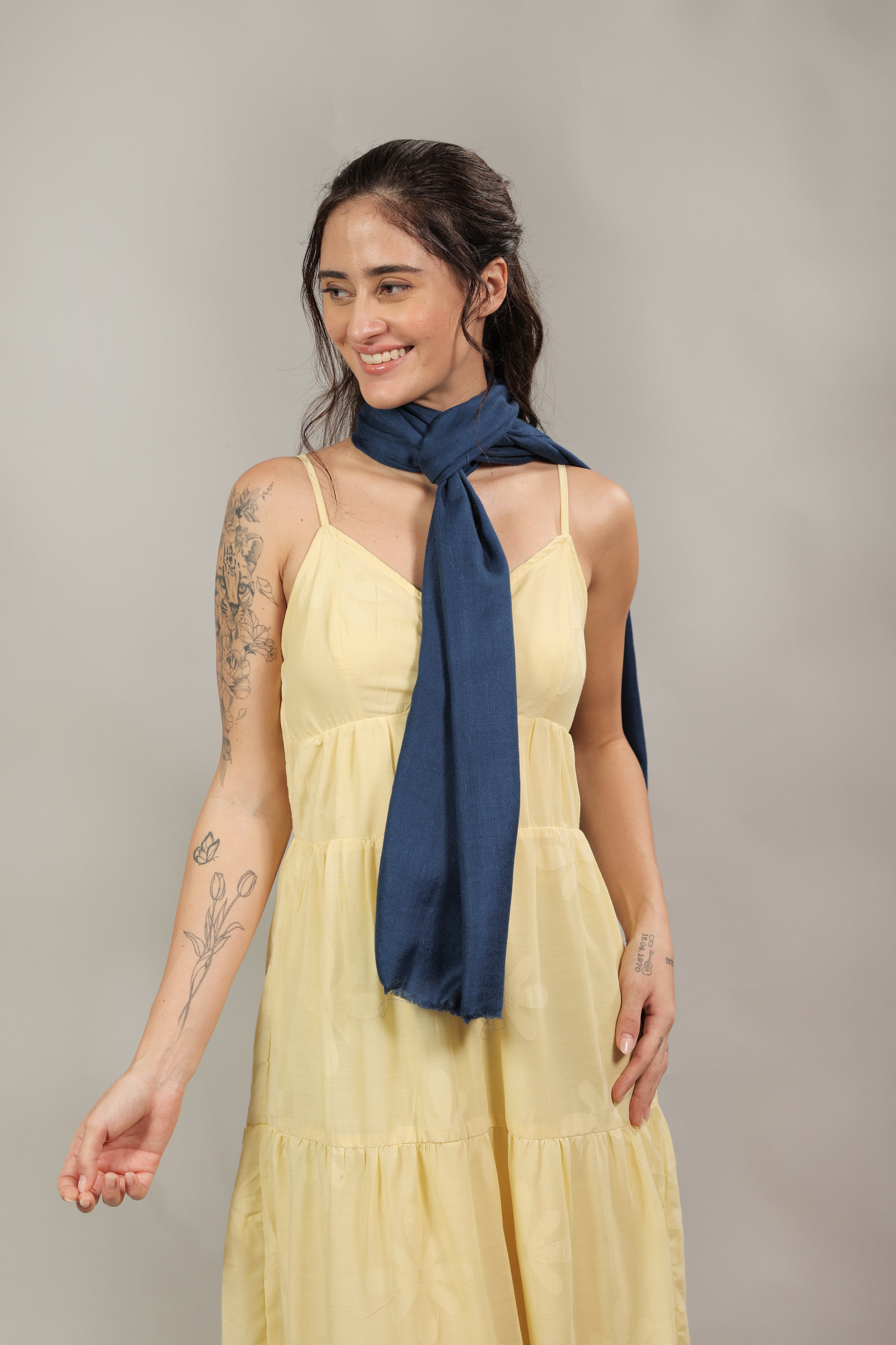 Blue Pashmina Muffler