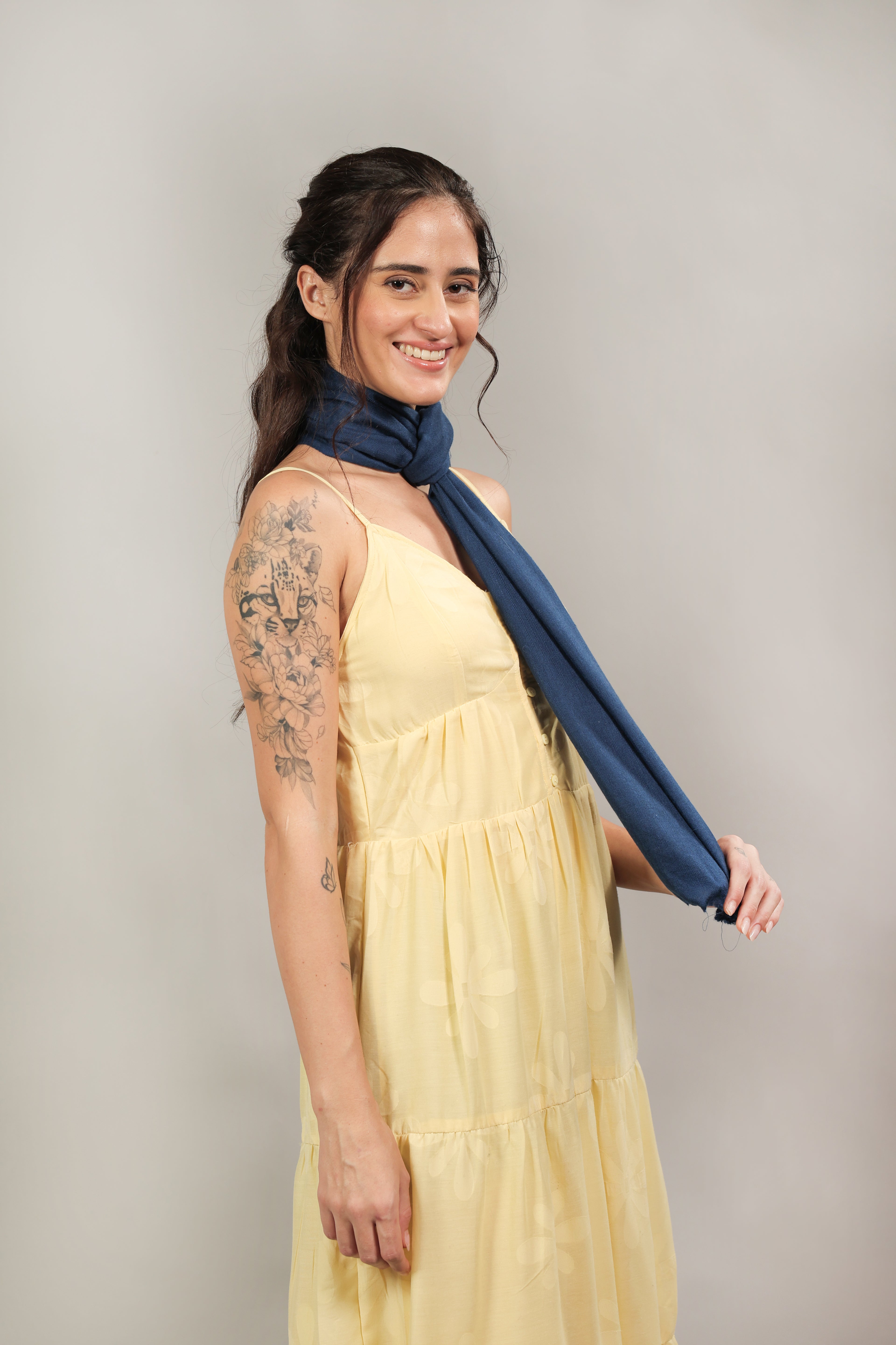 Blue Pashmina Muffler