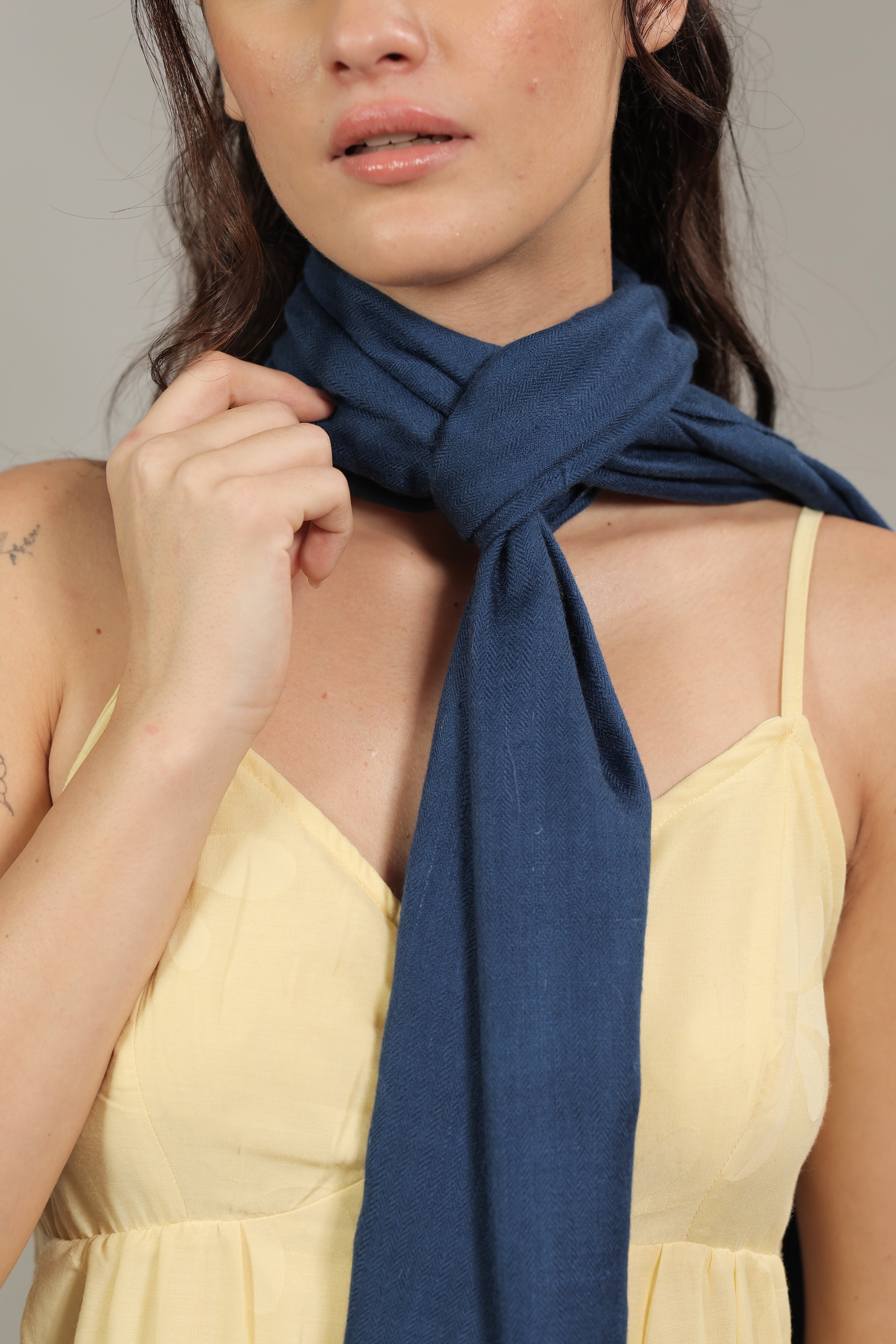Blue Pashmina Muffler