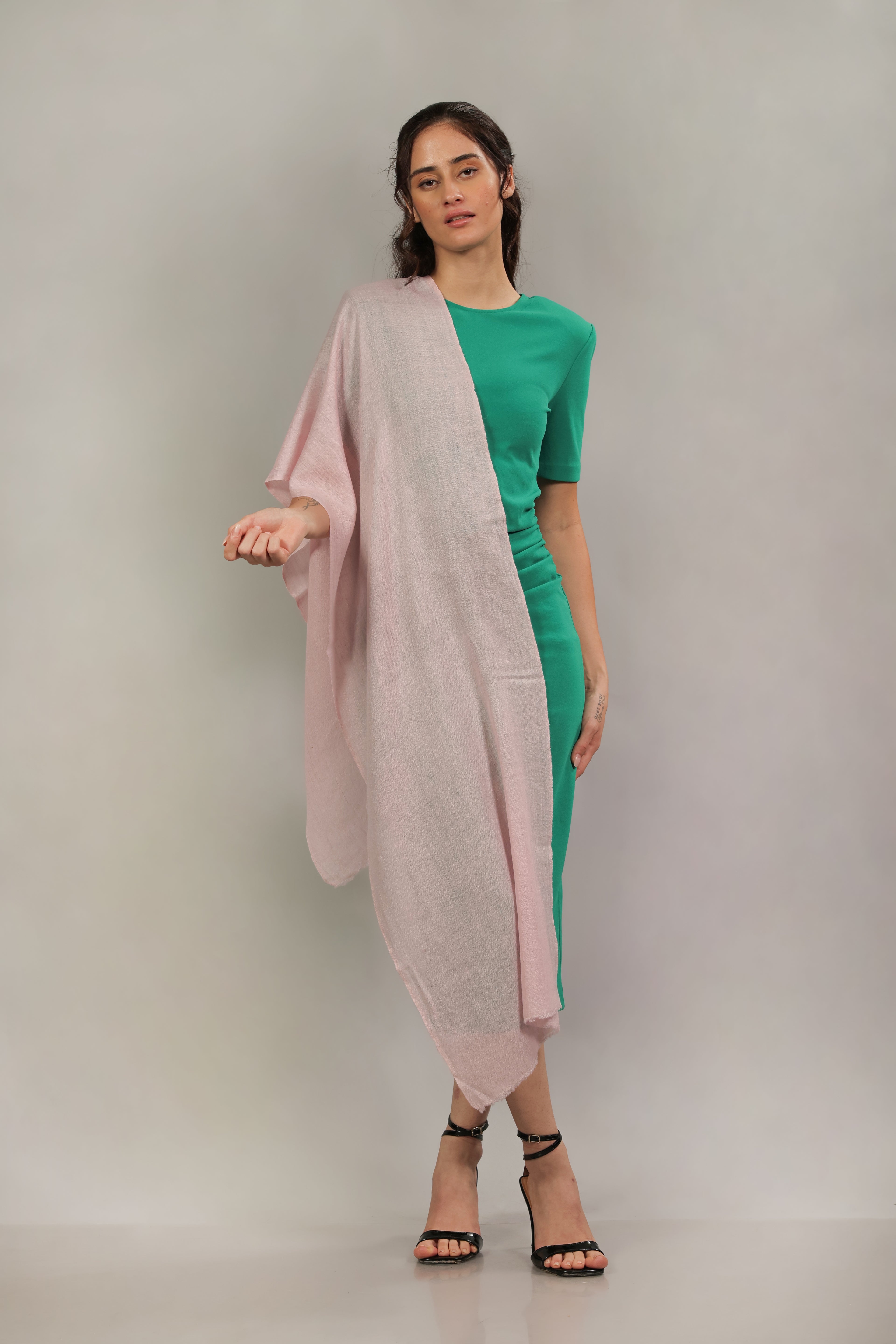 Pink Pashmina Muffler