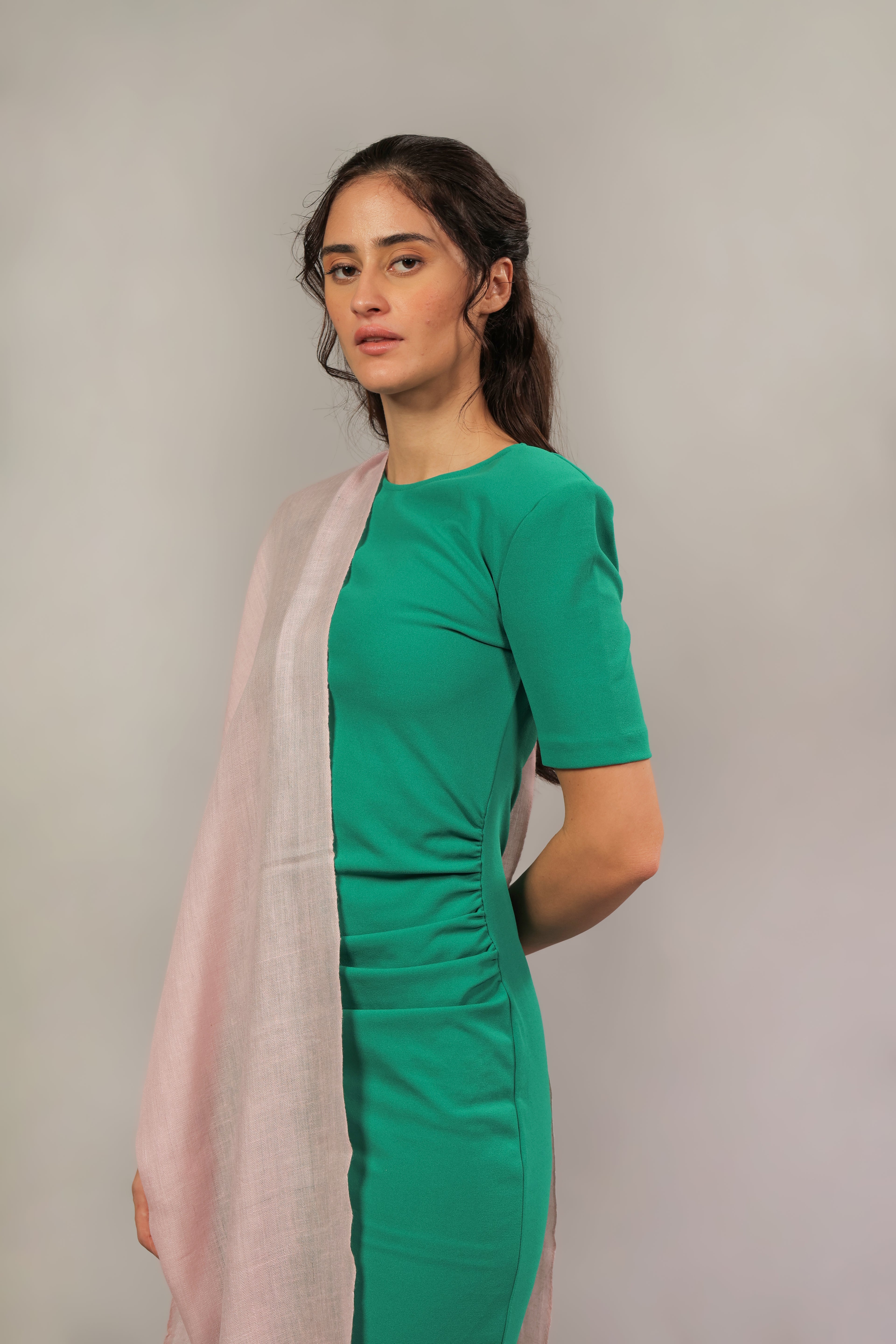 Pink Pashmina Muffler