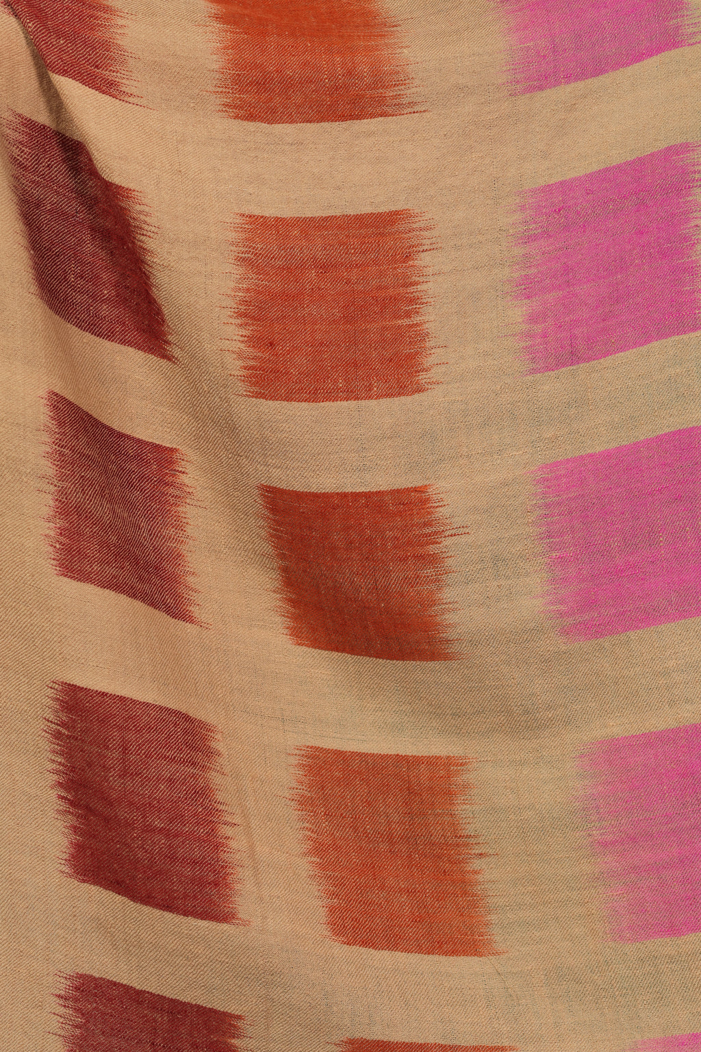 Multicoloured Ikkat Pashmina Stole