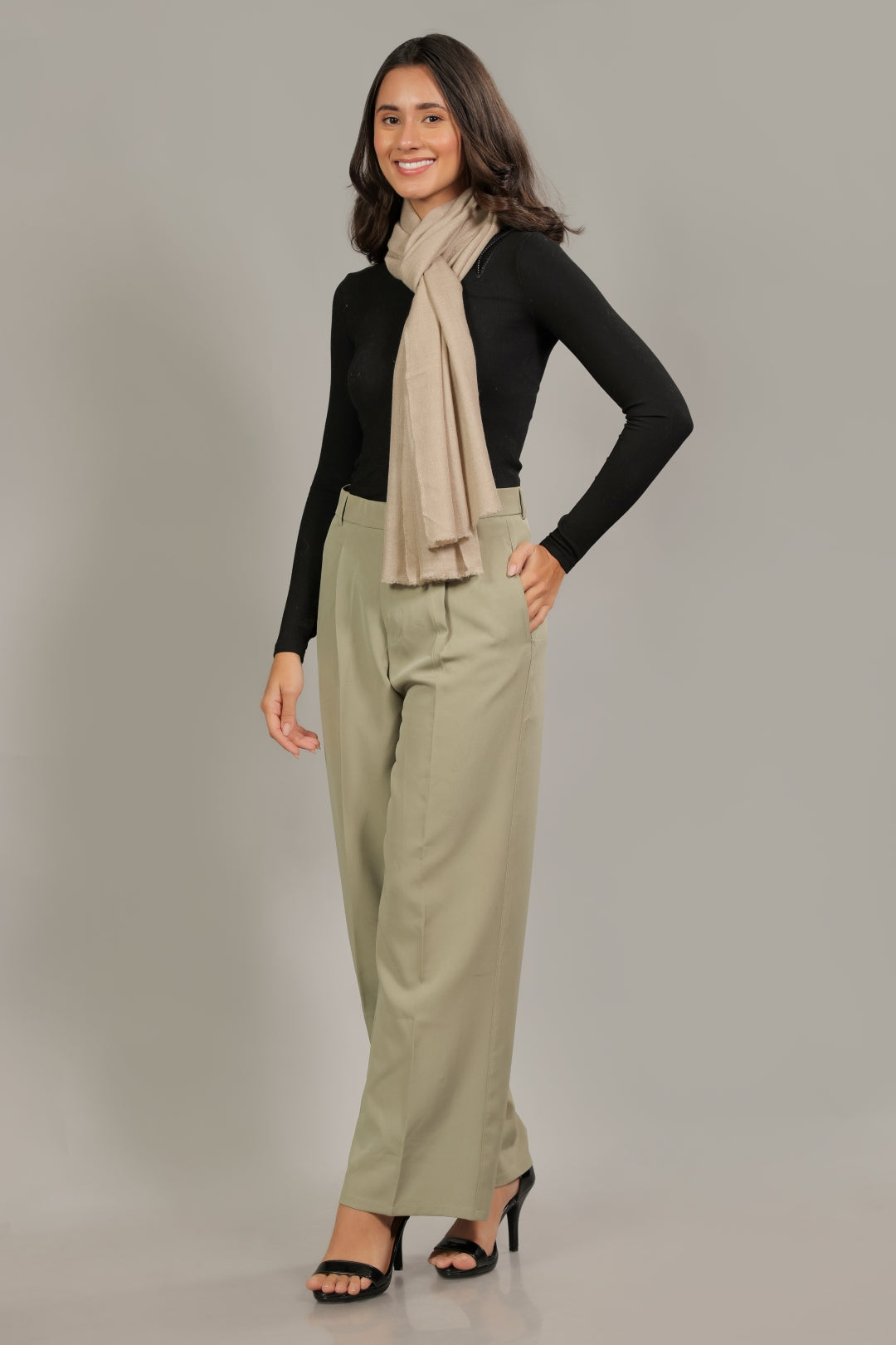 Grey Pashmina Muffler