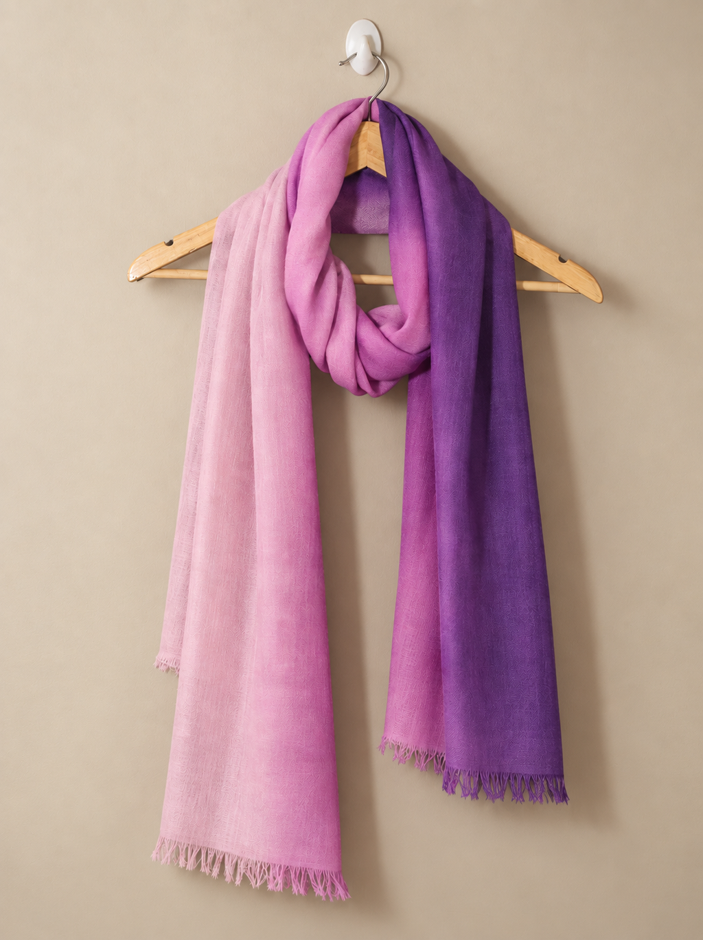 Purple Ombre Pashmina Scarf