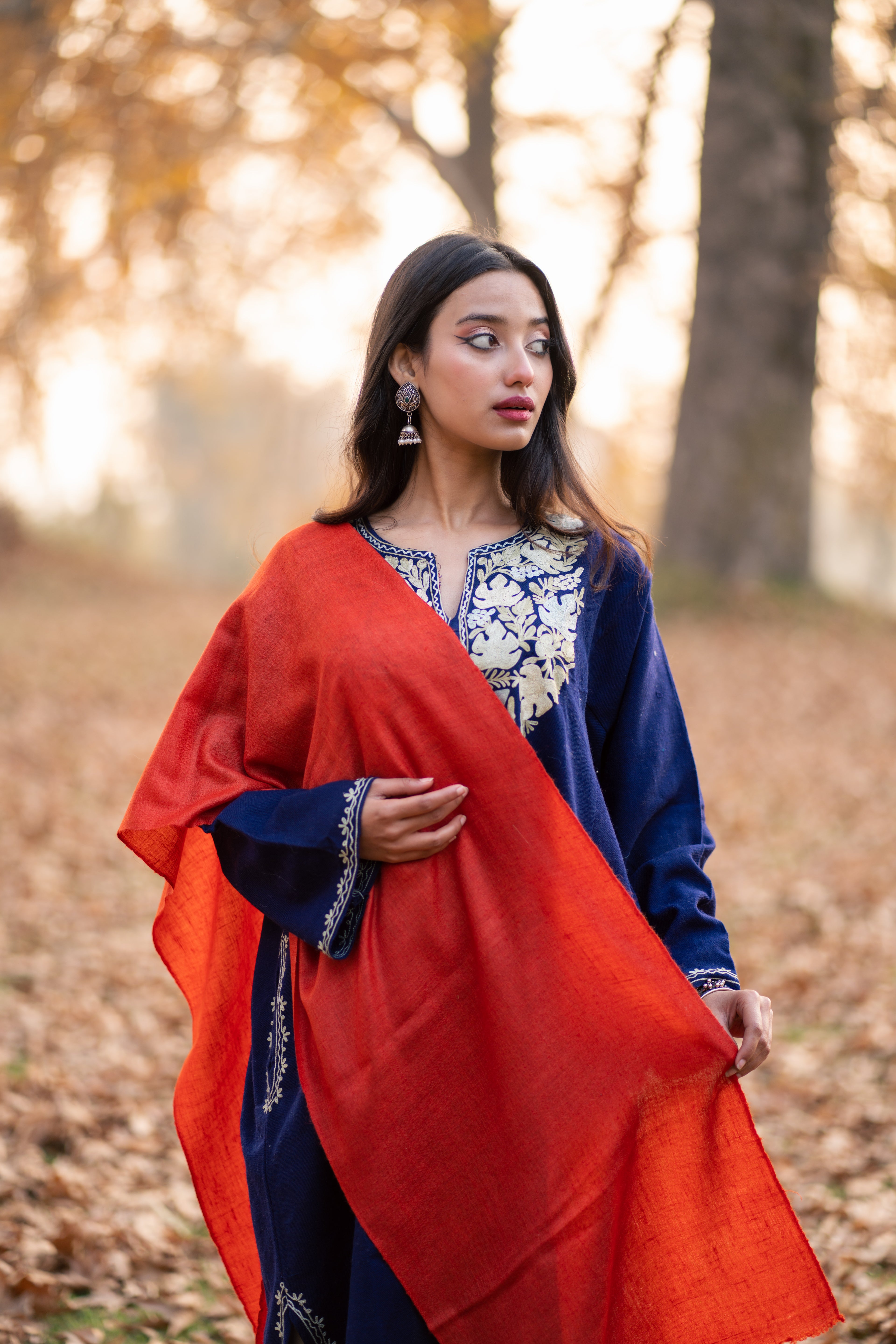 Red Pashmina Muffler