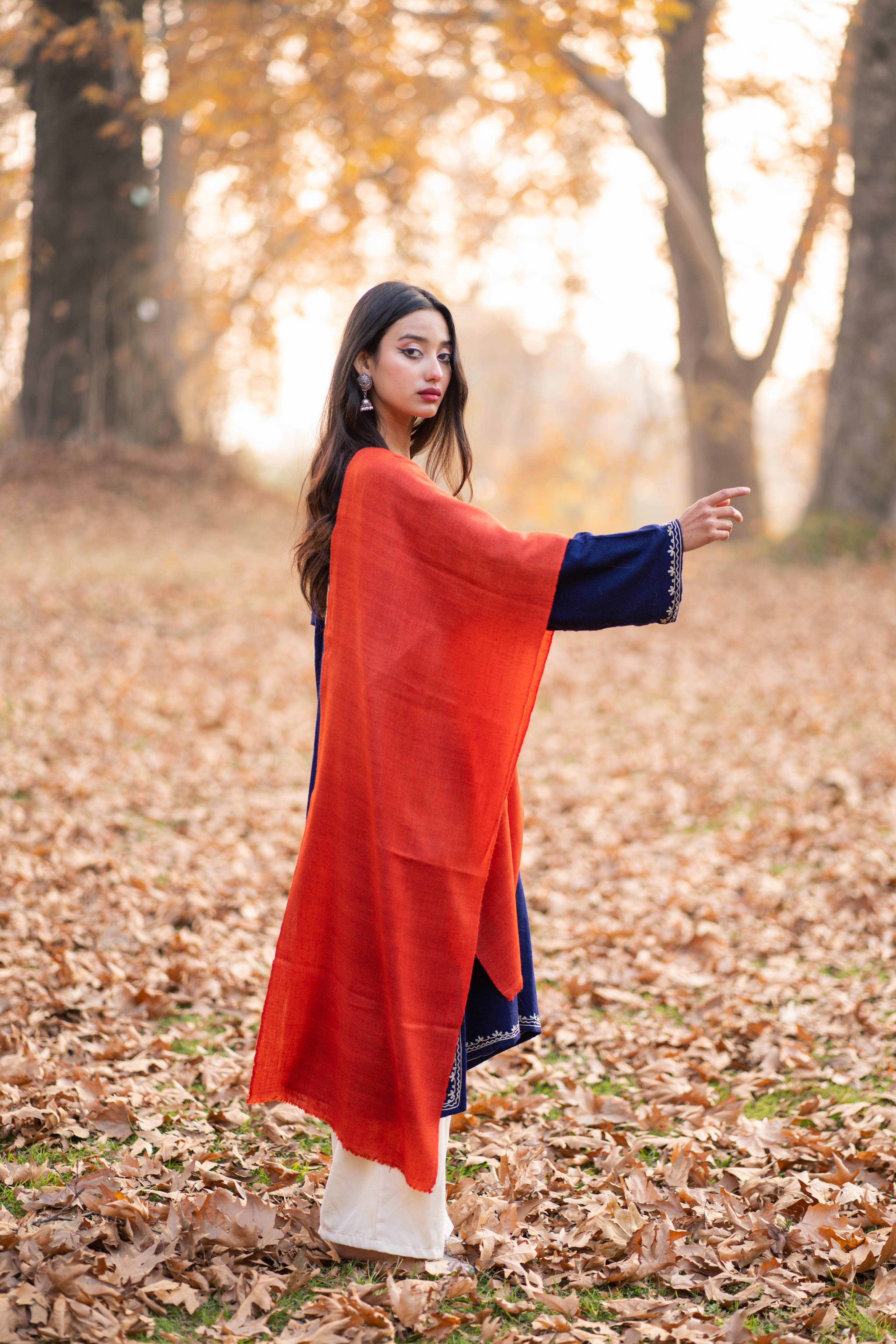 Red Pashmina Muffler