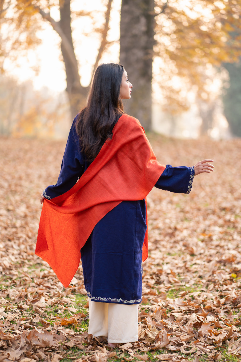 Red Pashmina Muffler