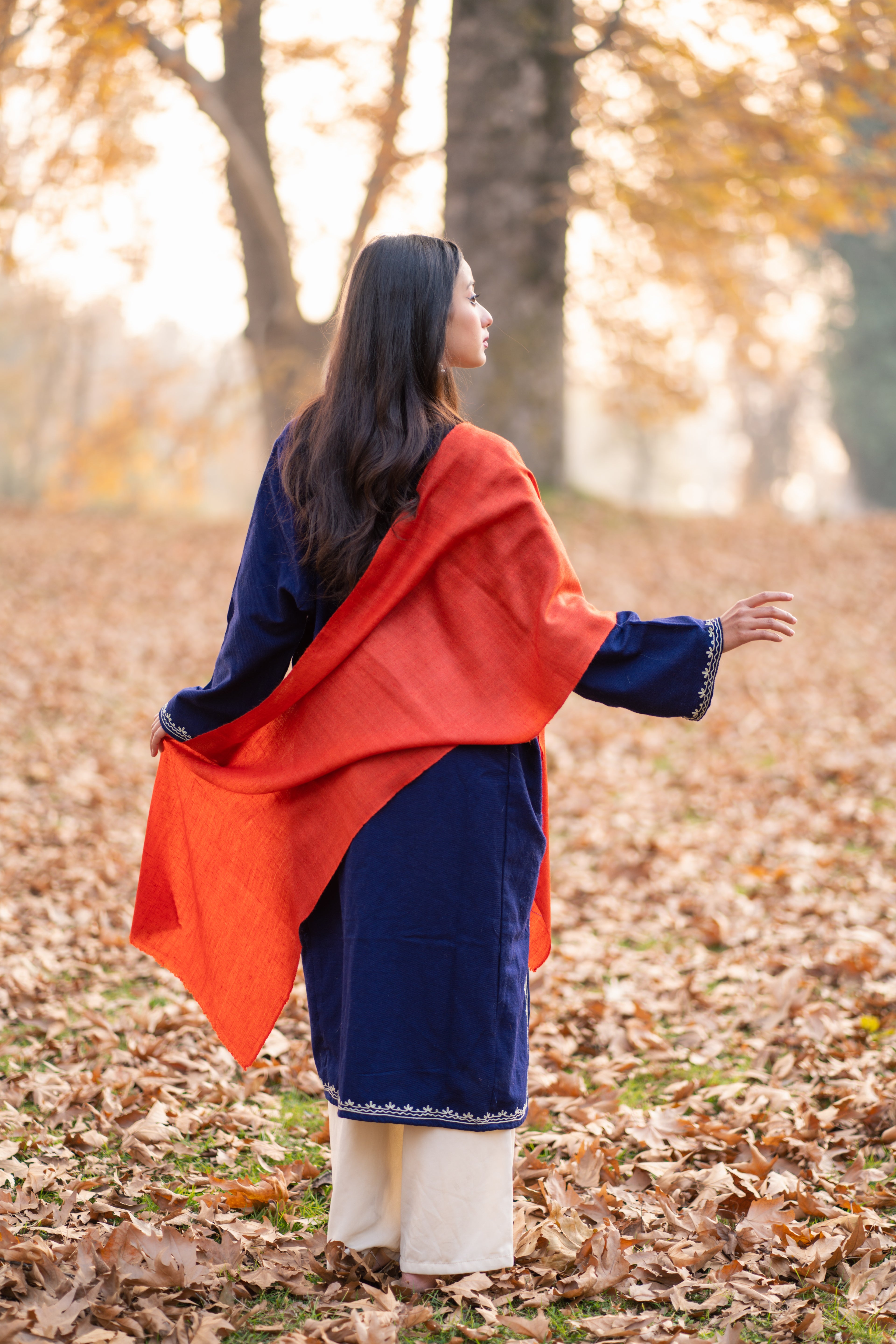 Red Pashmina Muffler