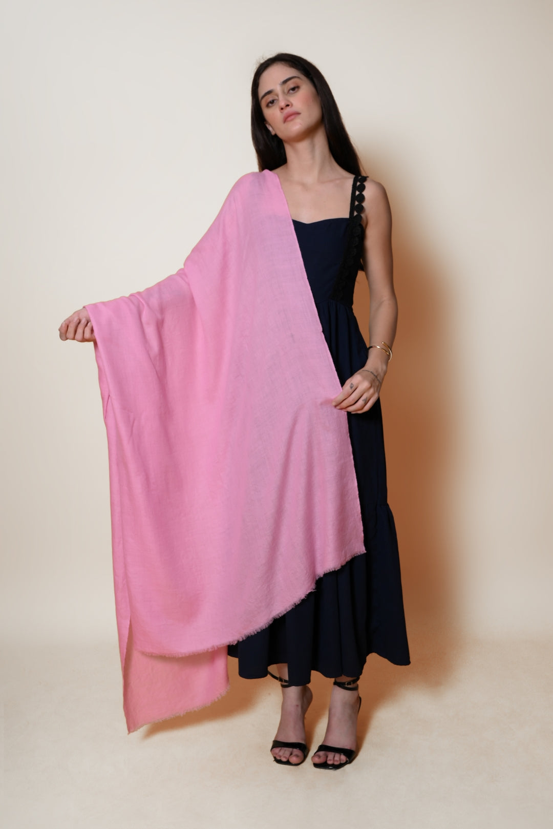 Pink Pashmina Wrap