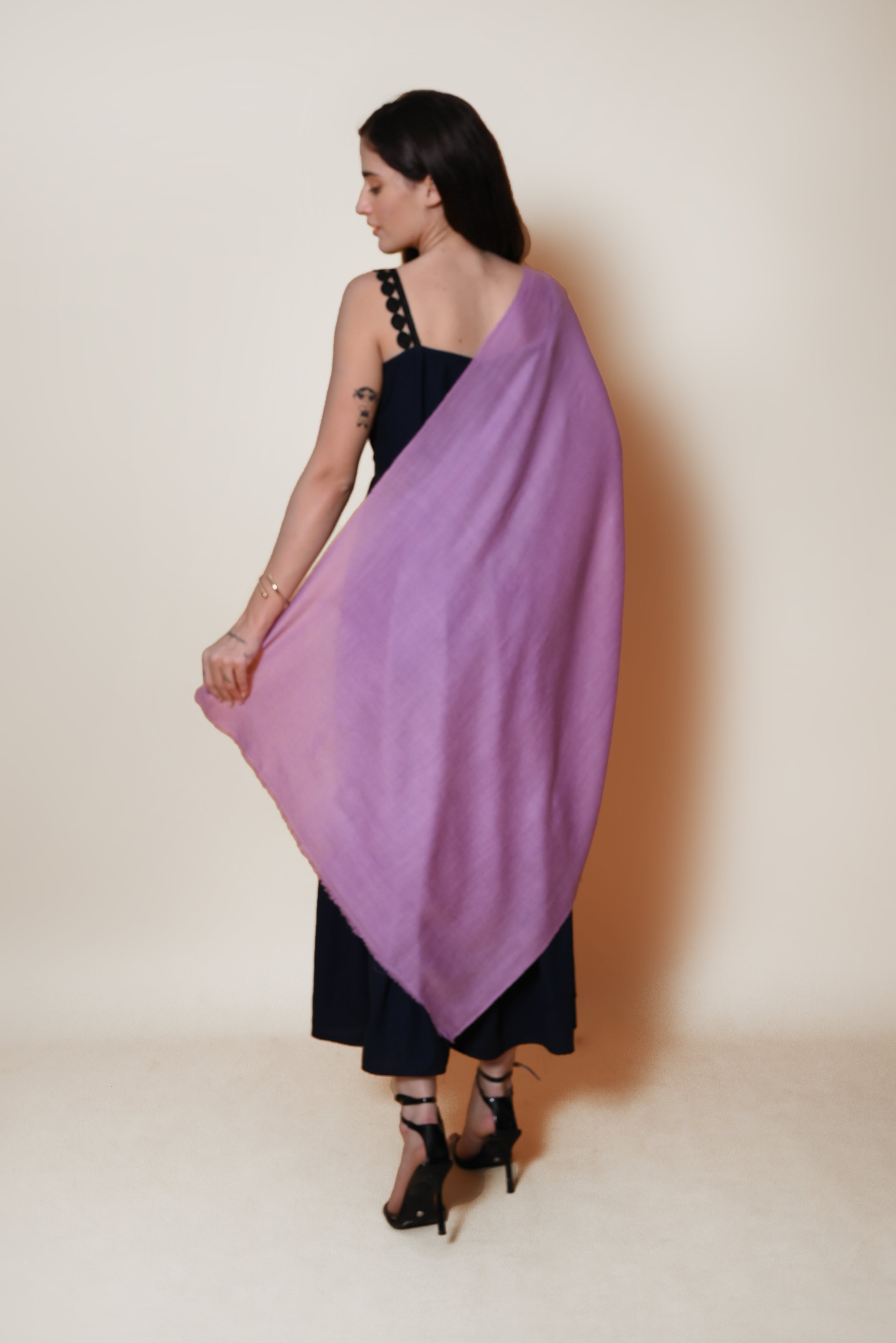 Lavender Pashmina Wrap