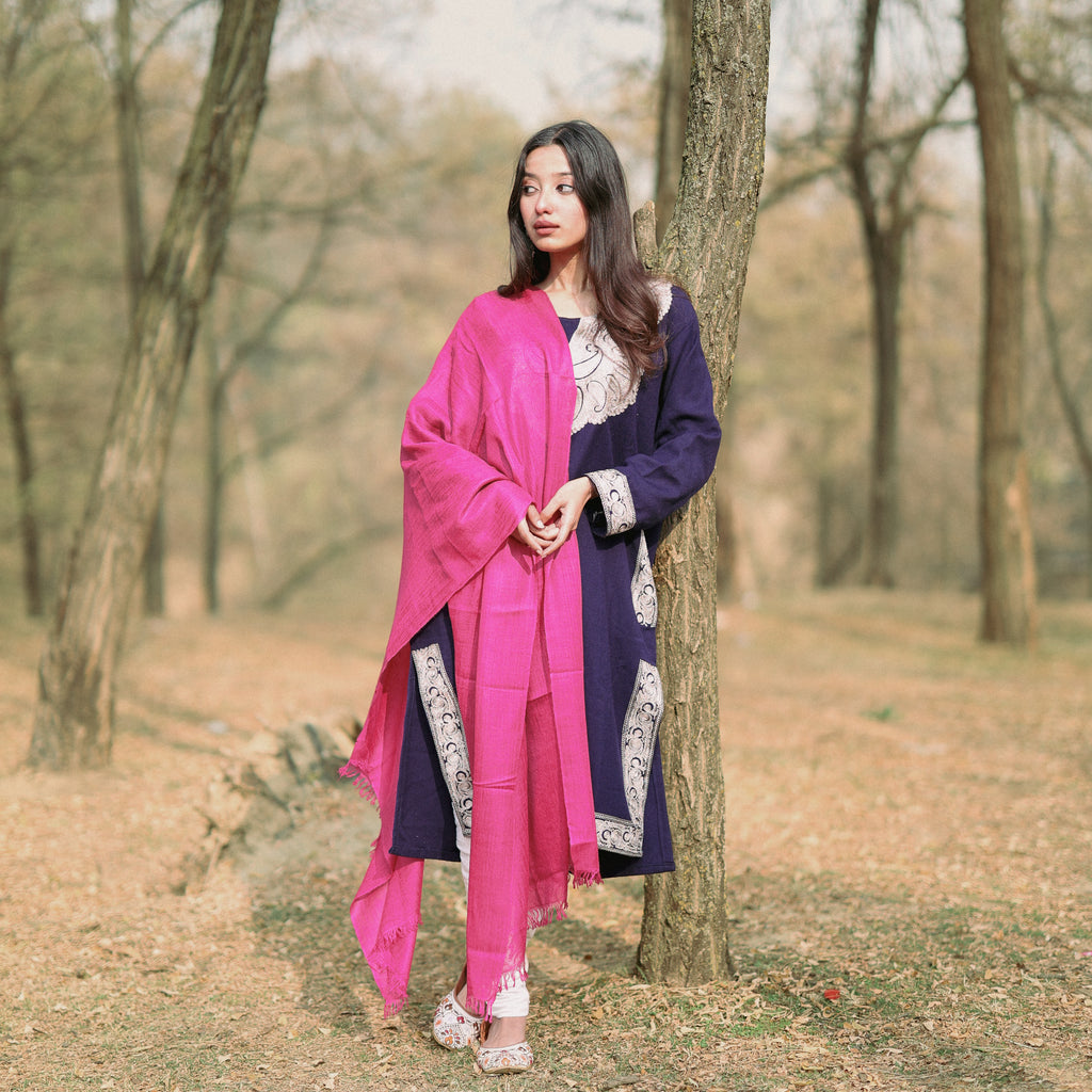 Pink Pashmina Stole