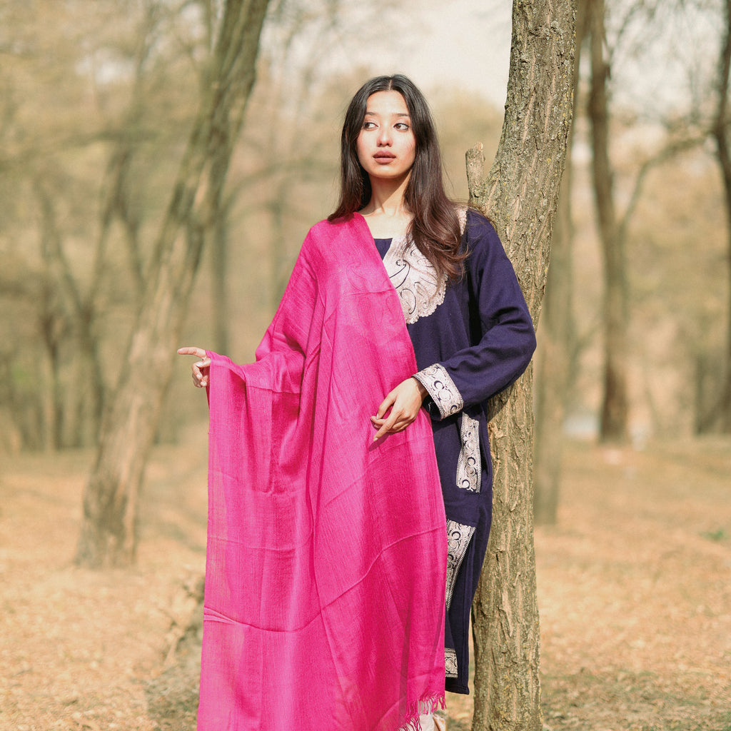 Pink Pashmina Stole