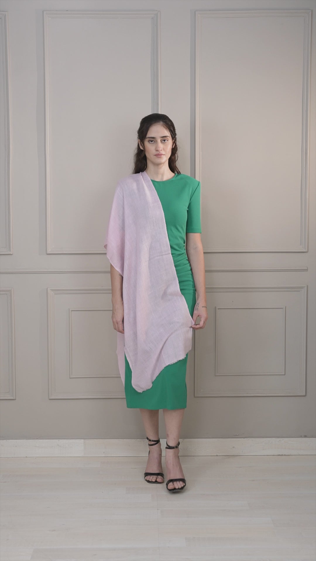 Pink Pashmina Muffler