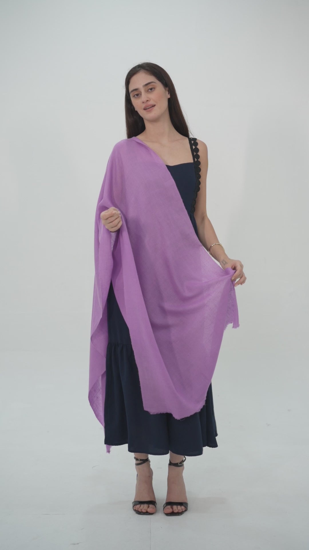 Lavender Pashmina Wrap